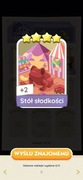 Naklejka Karta Monopoly GO 4* SET19 Stół słodkości