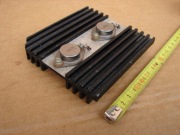 Radiator aluminiowy anodowany