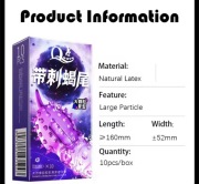 10szt. prezerwatywy z kolcami, prezerwatywy z kwasem hialuronowym stymulują