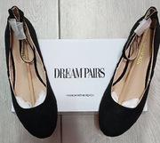 Damskie czółenka zamszowe roz 36 nowe Dream Pairs welur