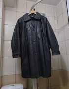 kurtka skórzana czarna vintage skóra XL XXL classic sport retro drip premi