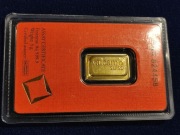 Valcambi suisse- 5g, hermetyczne opakowanie, inwestycyjne.