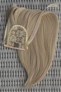 Naturalny blond - chłodny odcień blondu włosy doczepiane kucyk treska