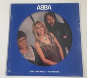 ABBA THE VISITORS HEAD OVER HEELS SINGIEL WINYL PICTURE DISC