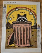 Haft diamentowy - szop I (gotowy)