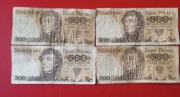 Banknot 500 zł Tadeusz Kościuszko z 1982