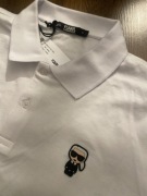 Koszulka Polówka Polo Karl Langerfeld L/XL biała