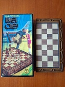 Szachy podróżne lata 70.-80. XXw. USA niepowtarzalne kolekcjonerskie UNIKAT