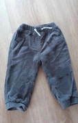Spodnie -sztruksy ,,Nutmeg'' na 74 cm-prawie nie noszone