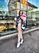 Obszycie do katany jeansowej roz bez lis futro