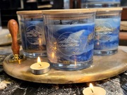 Świeczki rozne kolory Zapachowe Sojowe duże malowane ręcznie