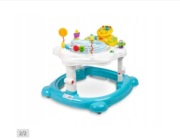 Chodzik Toyz by Caretero klasyczny niebieski 3w1 dla dzieci 6 m +