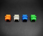 Zatyczka zaślepka przeciwkurzowa RJ45 do gniazda Keystone 10szt/1op.