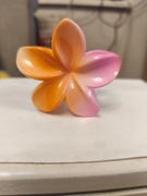 Kwiat hawajski. DużyKwiat 3D. Spinka do włosów 