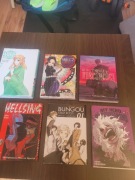 MiniKolekcja mang 6 tytułów Fruits basket Hellsing Miecz zabójcy demonów