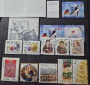 Znaczki pocztowe czyste 2002 Poczta Polska