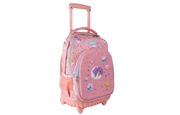 PLECAK SZKOLNY NA KÓŁKACH TORNISTER DLA DZIEWCZYNKI KOTKI POJEMNY