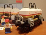 LEGO TRAIN 4,5V : 7813 Shell Tanker Wagon