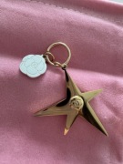 CHANEL charms brelok przywieszka złota gwiazda kamelia Oryginalna 2cm