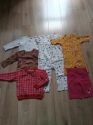 Paka ubrań dla dziewczynki 1.5-2 lata 6 sztuk