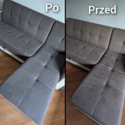 Pranie tapicerki meblowej i pranie dywanów.