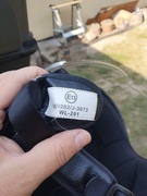 Kask na skuter uzywany, otwarty.