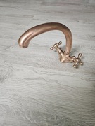 Bateria umywalkowa miedź 