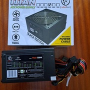zasilacz komputerowy ATX POWER SUPPLY TITAN 500 (REBELTEC)