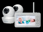 Elektroniczna niania Babysense HD S2 z 2 kamerkami
