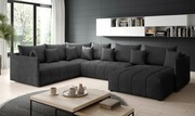 Duża, rozkładana narożna sofa