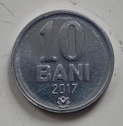 Mołdawia  - 10 bani - 2017r. 