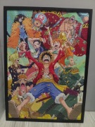 Plakat z puzzli "ONE PIECE"