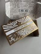 Dior złote pudełko prezentowe złote logo w pięknym opakowaniu 22/14/8 cm