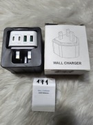 Ładowarka 4x USB (2x USB-C PD 20W + 2x USB-A) szybka + przejściówka EU