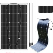Elastyczny panel solarny Dokio DSP-100M 100W – NOWY