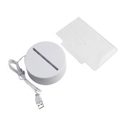 Tablica Notatek Kreatywna Lampka Nocna LED USB Tablica Wiadomości 