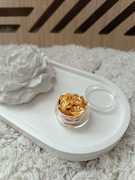 Złotko do paznokci ozdoby hybryda żel lakier malowanie paznokci