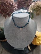 Bransoletka na gumce z koralików 