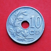 10 Centimes   1923  r -    Belgia   