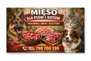 Mięso dla psa i kota  mrożone 