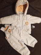 kombinezon zimowy dziecięcy kurtka kaptur spodnie