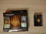 Karty magic arena starter kit 2021 i dodatkowa talia kart używana