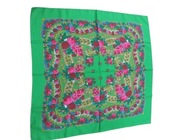 Chusta Ludowa - Góralska 80cm. Zielona 