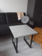 Stolik granitowy szary