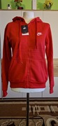 bluza ocieplana z kapturem rozpinana NIKE 