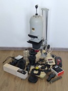 Powiększalnik Krokus 3 Color + różne akcesoria fotograficzne