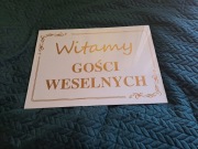 Tablica weselna 50x70 