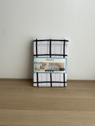 Bawełniana pościel Smukee 160x200 biało-czarna