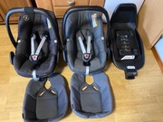 Zestaw dwóch fotelików Maxi Cosi Pebble Plus+baza