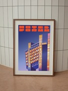 PLAKAT B2 Hotel Forum, Kraków, 50 x 70 cm